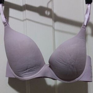 Juicy Couture Light Purple Bra Lightly Padded Underwire 0 Flaws 34C